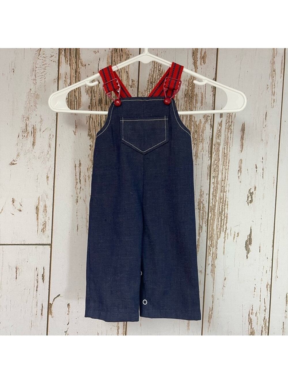 Vintage Healthtex, Denim Bib Overalls. Size 6months. Excellent vintage condition